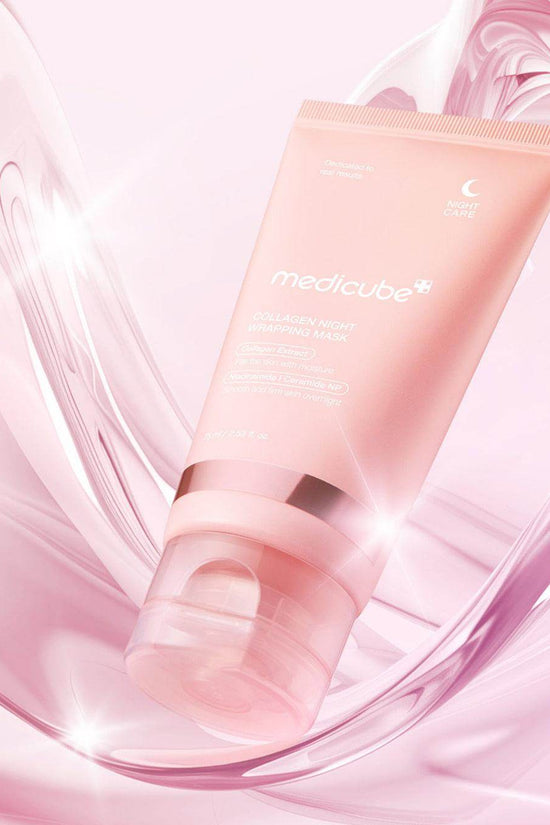 MEDICUBE PDRN Pink Caffeine Night Wrapping Mask 75ml - Pinky Cosmetics