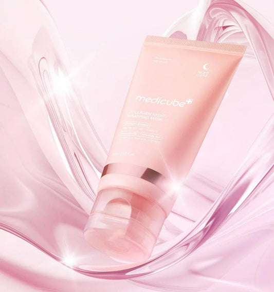 MEDICUBE PDRN Pink Caffeine Night Wrapping Mask 75ml - Face Care - Face Masks - MEDICUBE -- United Arab Emirates -- Pinky Cosmetics