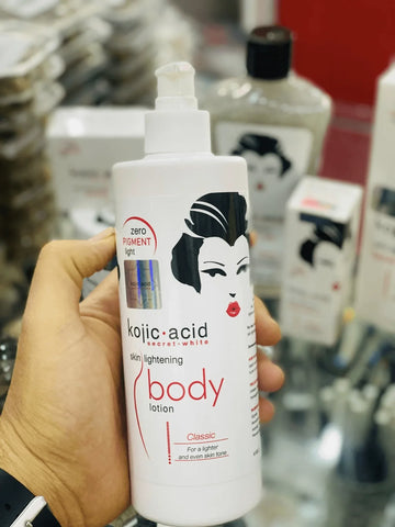Kojic Acid Secret-White Skin Lightening Body Lotion Classic - Skin Lightening Body Care - Kojic Acid Secret-White -- United Arab Emirates -- Pinky Cosmetics