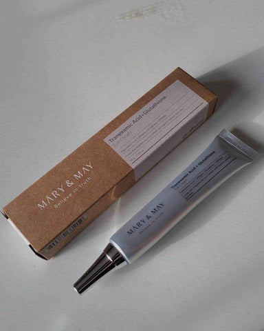 Mary & May Tranexamic Acid Eye Cream – 30g - Brightening Eye Cream - Mary & May -- United Arab Emirates -- Pinky Cosmetics
