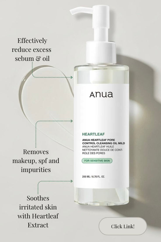 Anua Heartleaf Pore Control Cleansing Oil – 200ml - Pinky Cosmetics