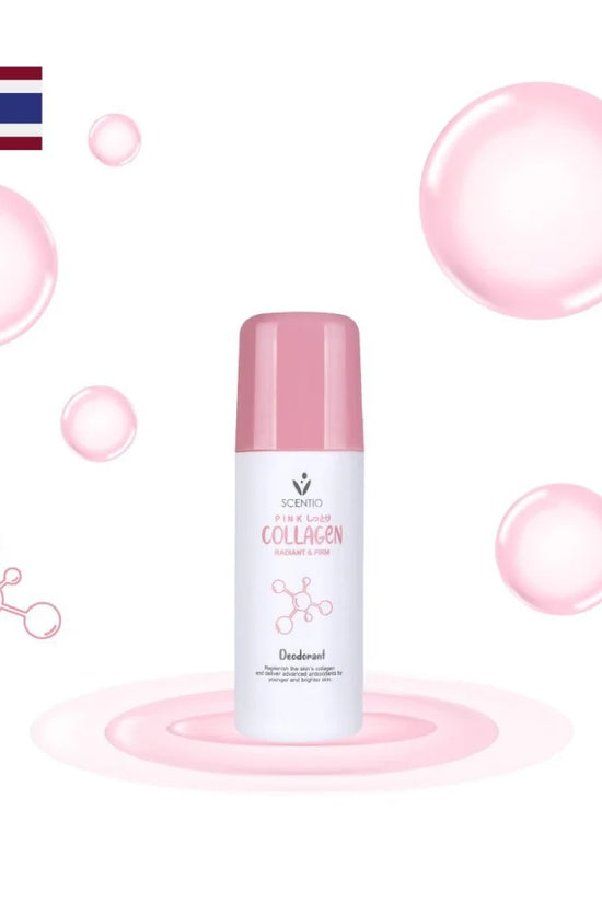 Roll over image to zoom in PINK COLLAGEN RADIANT & FIRM DEODORANT 50 ML. - Pinky Cosmetics
