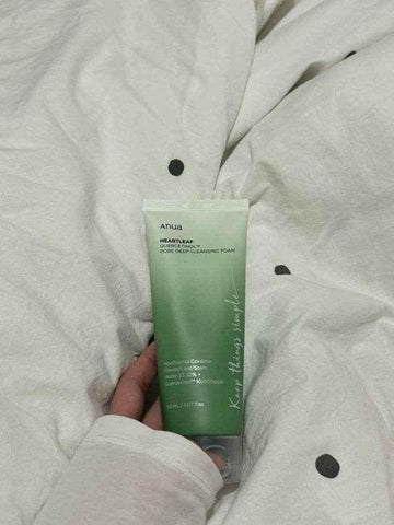 Anua Heartleaf Quercetinol Deep Cleansing Foam 150ml - Facial Cleanser - Anua -- United Arab Emirates -- Pinky Cosmetics