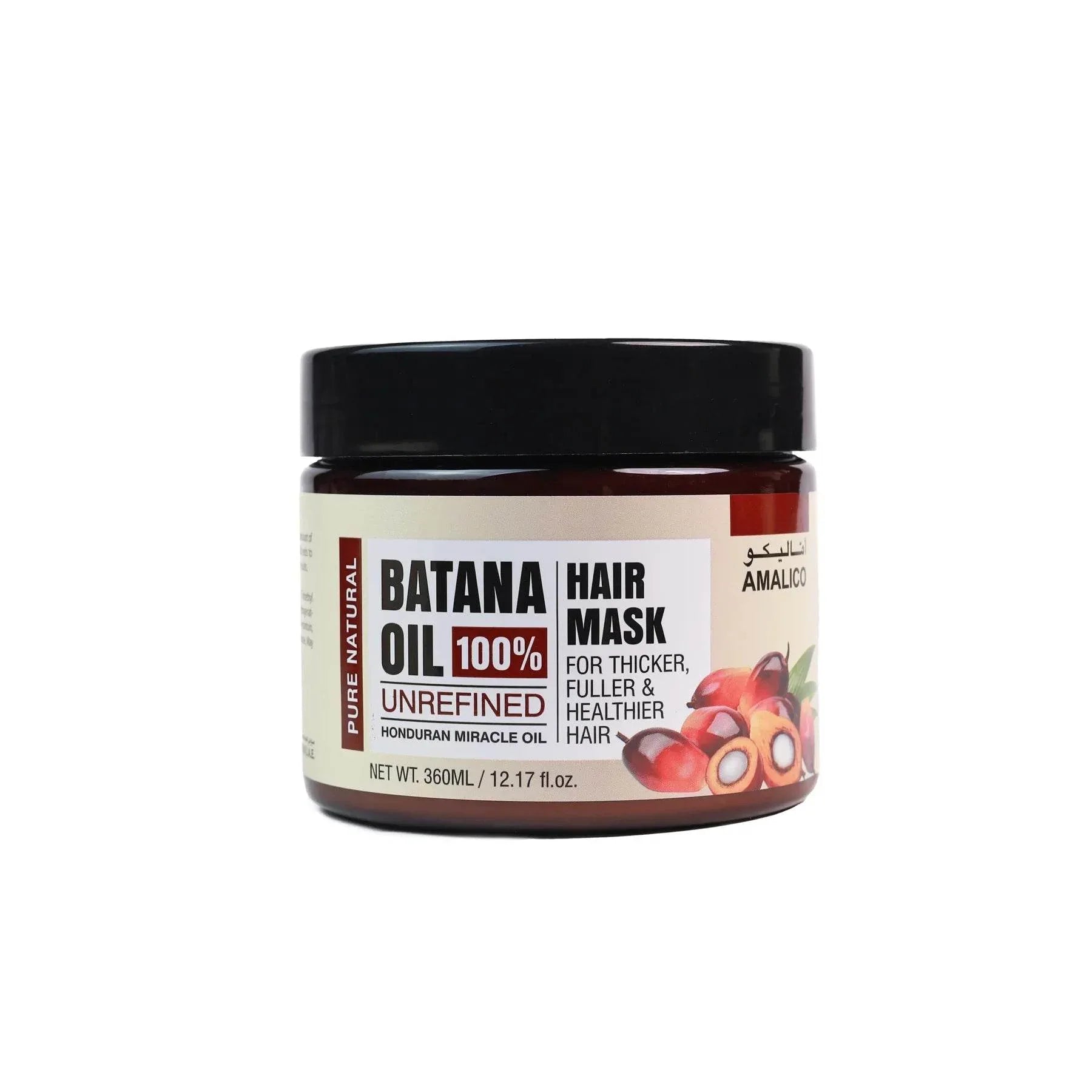 Amalico Batana Oil Hair Mask - 360ml - - Pinky Cosmetics -- United Arab Emirates -- Pinky Cosmetics