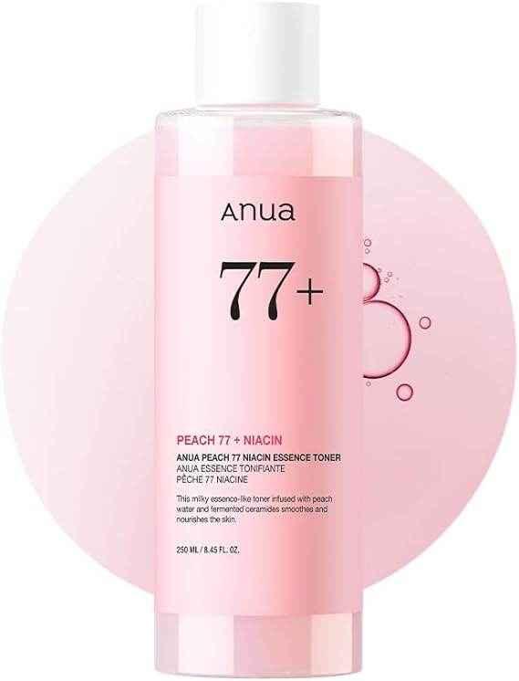 Anua Peach 77+ Niacin Essence Toner – Hydrating & Brightening - Facial Toner / Essence Toner - Anua -- United Arab Emirates -- Pinky Cosmetics