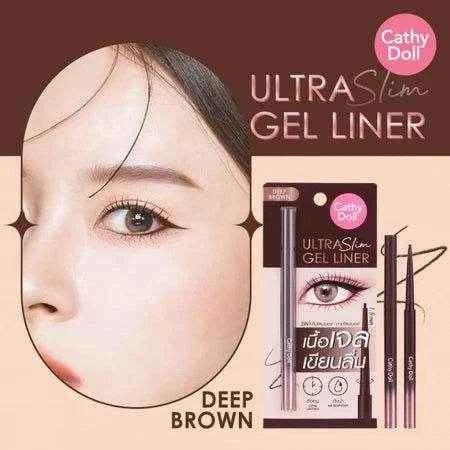 CATHY DOLL ULTRA SLIM GEL LINER 1.5mm 0.07g. Eye 1.5mm Liquid Eyeliner - - Pinky Cosmetics -- United Arab Emirates -- Pinky Cosmetics