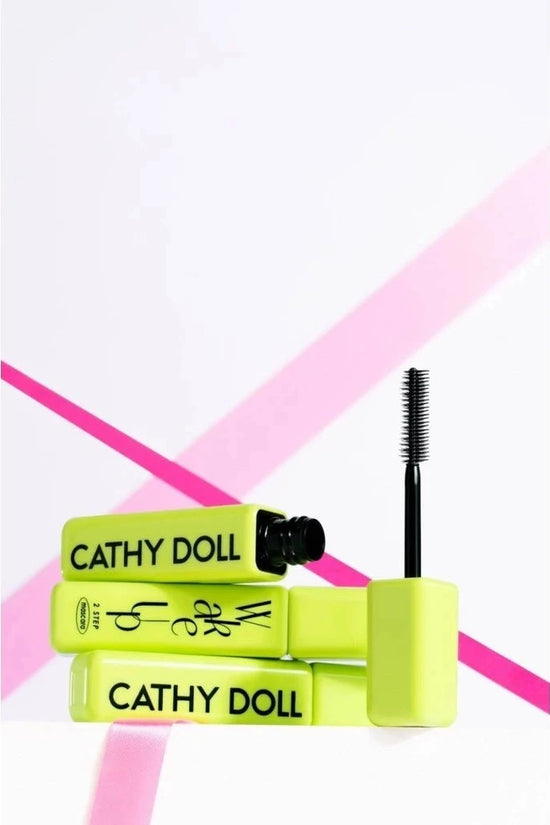 Cathy Doll Wake Up 2 Step Mascara 5.5g Lasting Waterproof Sweatproof - Pinky Cosmetics