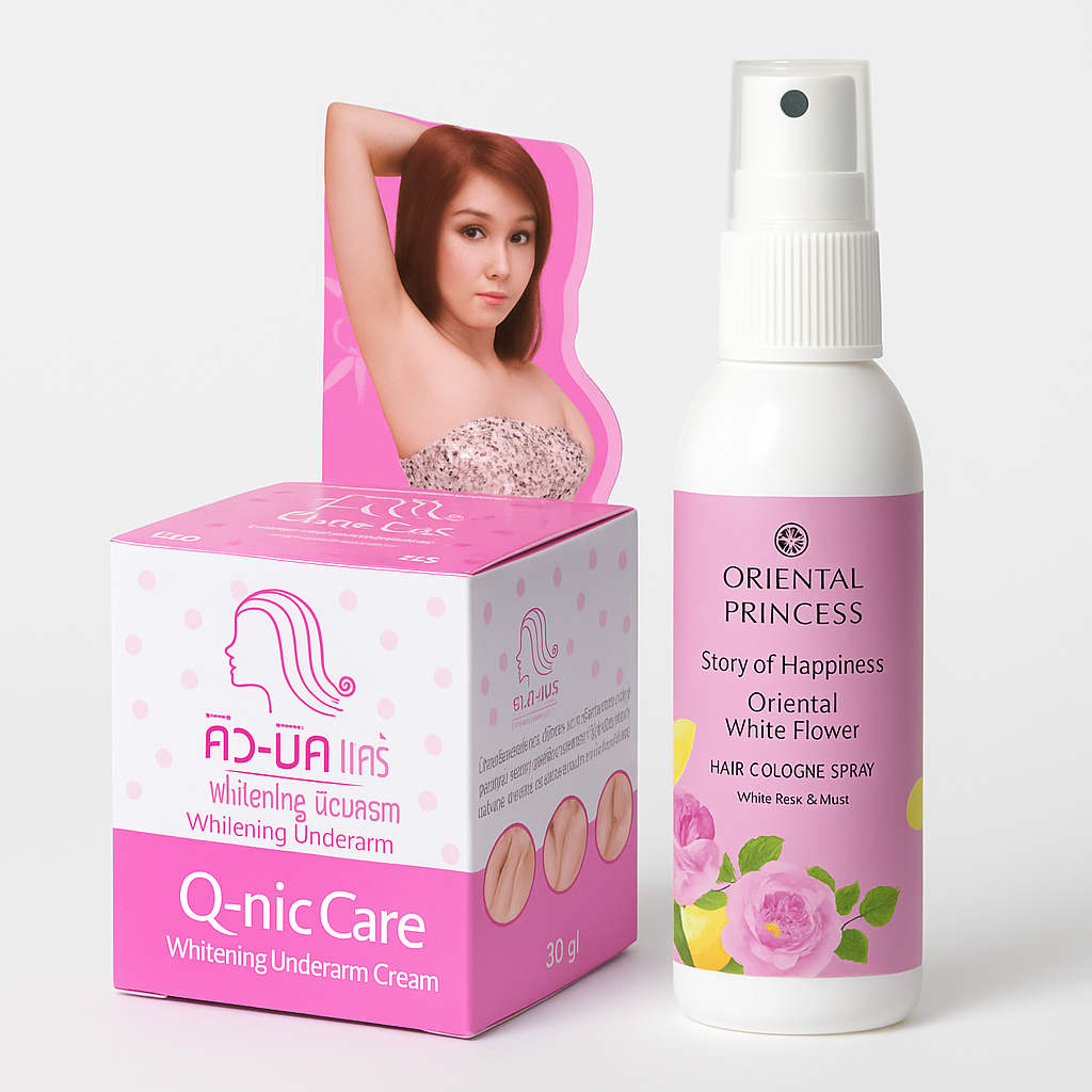The Ultimate Body & Underarm Whitening Kit Curated Thai Beauty Skincare Set  Pinky Cosmetics