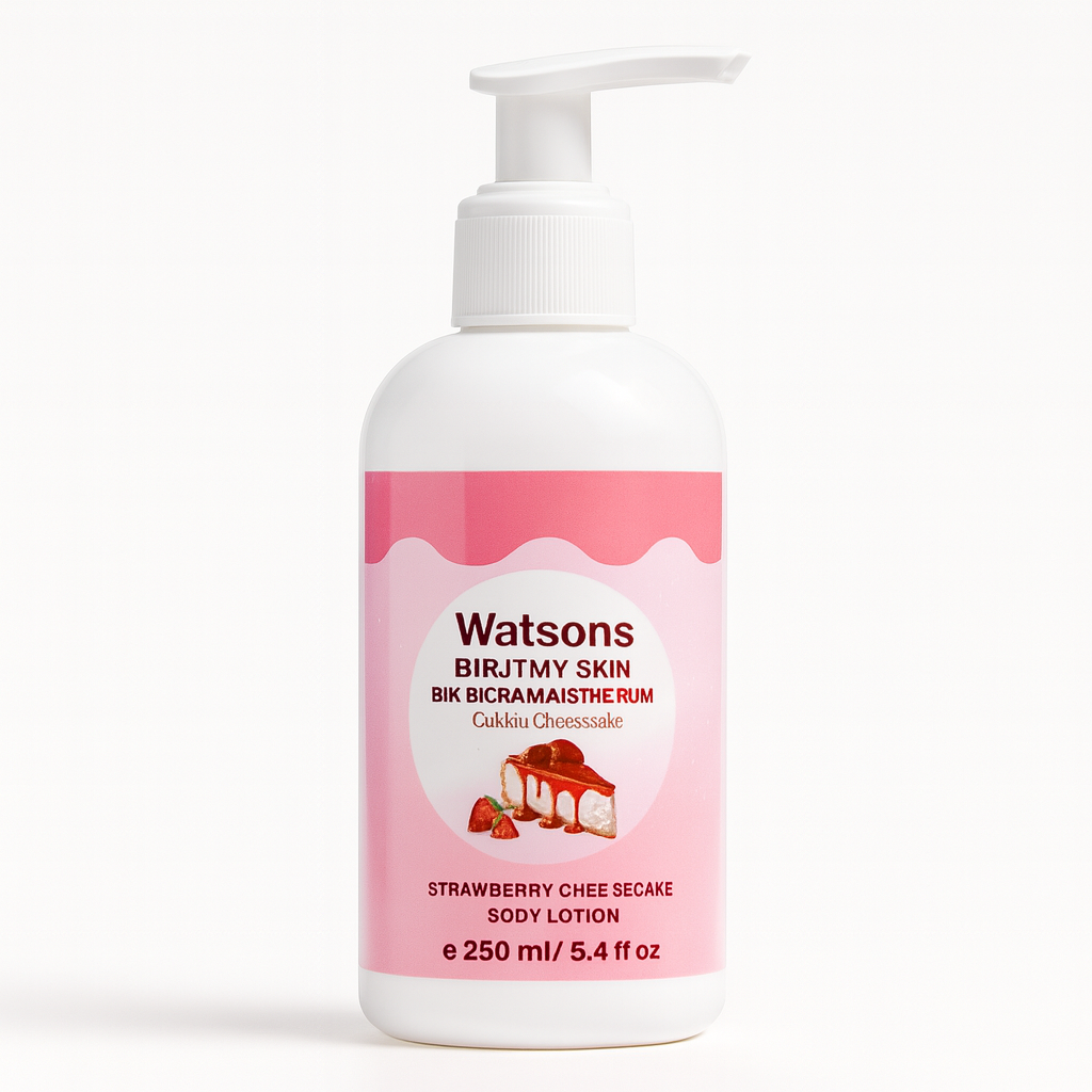 Watsons Strawberry Cheesecake Body Lotion (250ml)