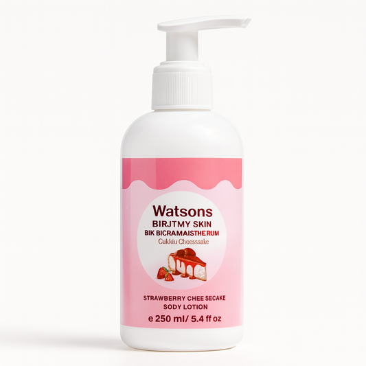 Watsons Strawberry Cheesecake Body Lotion (250ml)
