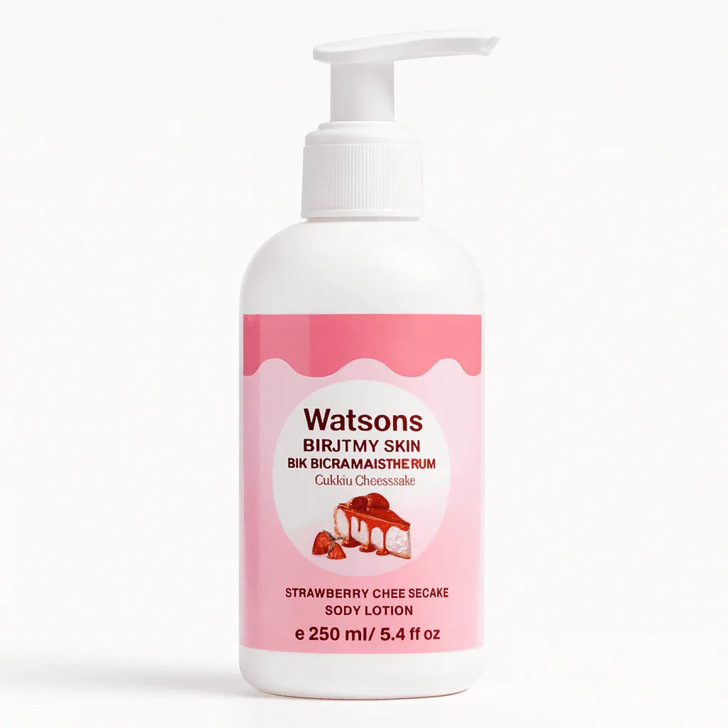 Watsons Strawberry Cheesecake Body Lotion (250ml) - Body Lotion - Watsons -- United Arab Emirates -- Pinky Cosmetics