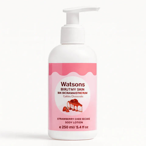 Watsons Strawberry Cheesecake Body Lotion (250ml) - Body Lotion - Watsons -- United Arab Emirates -- Pinky Cosmetics