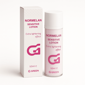 Normelan Sensitive Lightening Lotion (50ml) - Skin Lightening Lotion - G Green Pharmaceutical -- United Arab Emirates -- Pinky Cosmetics