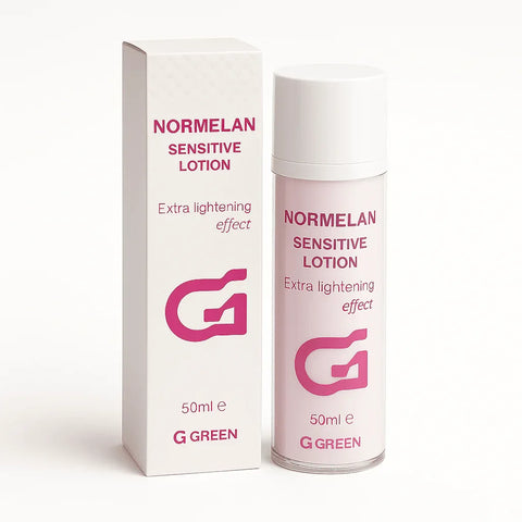 Normelan Sensitive Lightening Lotion (50ml) - Skin Lightening Lotion - G Green Pharmaceutical -- United Arab Emirates -- Pinky Cosmetics