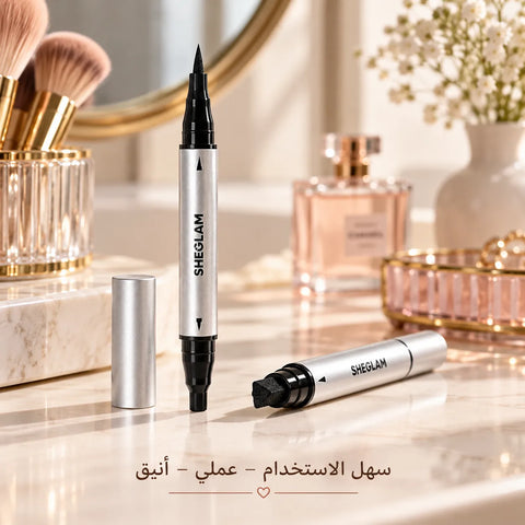 SHEGLAM Eyeliner Stamp - Precise Black Wings SHEGLAM Eyeliner  Pinky Cosmetics