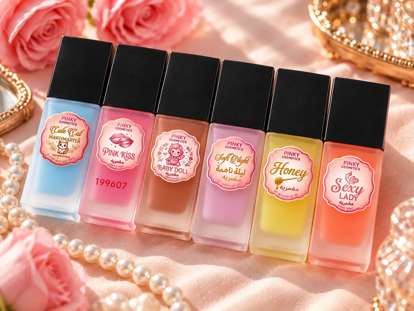 Pinky Makhmaria - 6 Variants by Pinky Cosmetics PINKY COSMETICS Makhmaria  Pinky Cosmetics