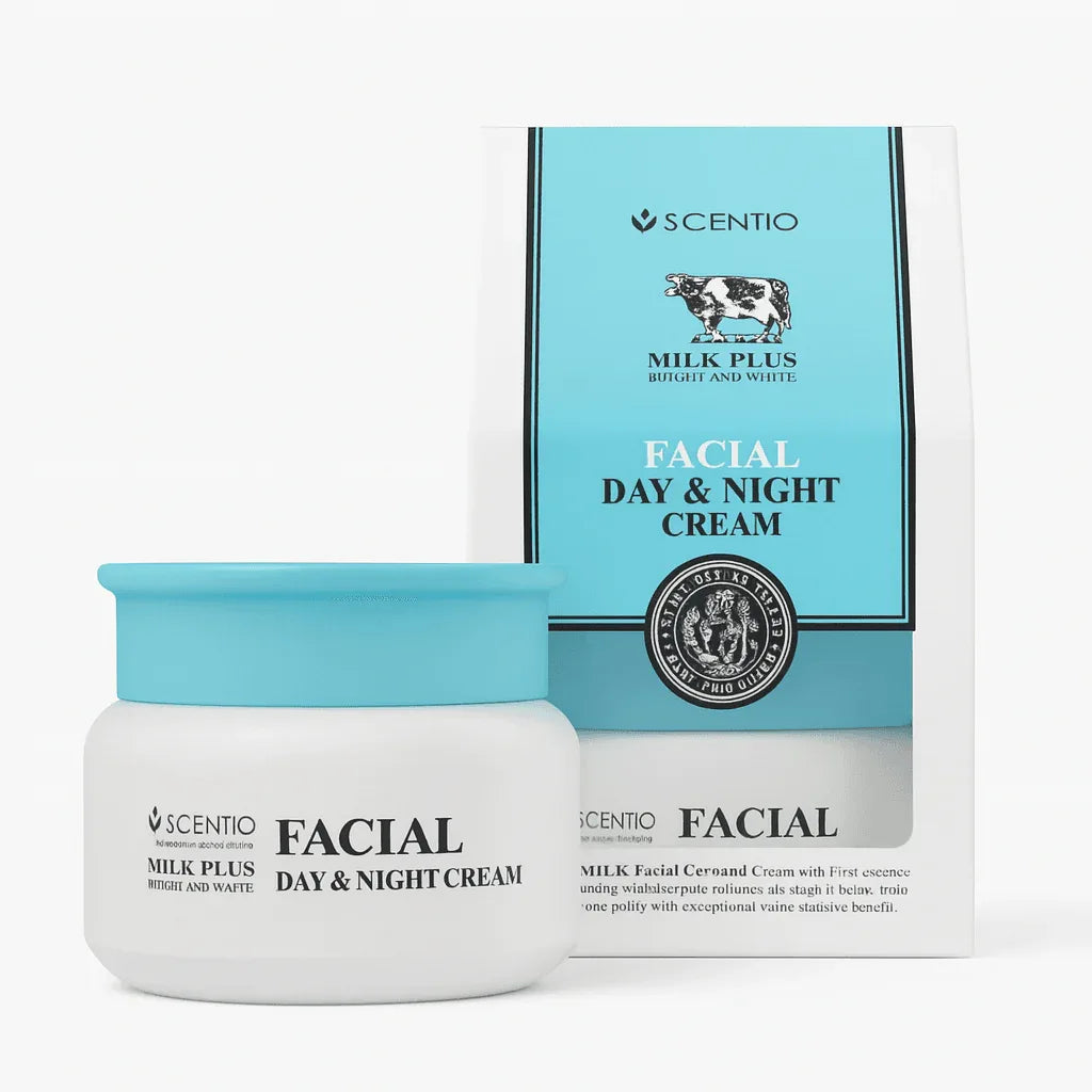 Milk Plus Facial Day & Night Cream – Scentio - Moisturizers - Scentio -- United Arab Emirates -- Pinky Cosmetics