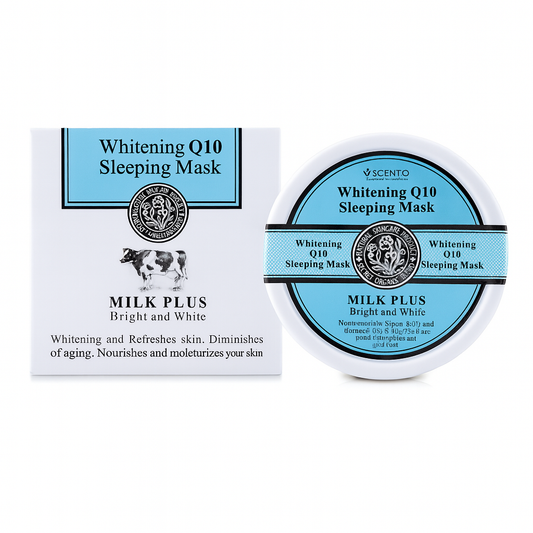 Milk Plus Whitening Q10 Sleeping Mask – Scentio - Pinky Cosmetics