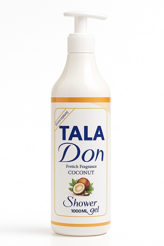 TALA Shower Gel 5-Scent Collection (1000ml)