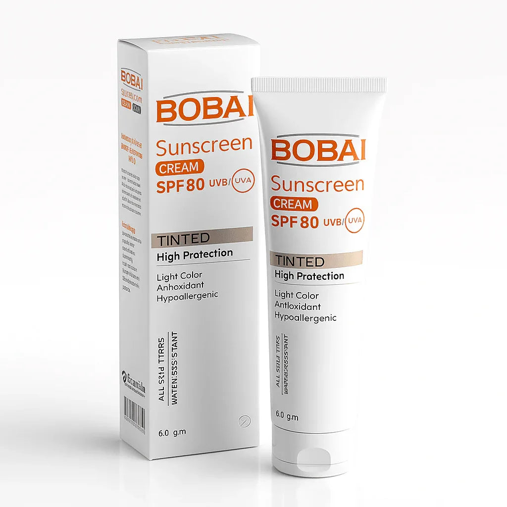 Bobai Tinted Sunscreen SPF 80 — High Protection Cream - Sunscreen - BOBAI -- United Arab Emirates -- Pinky Cosmetics