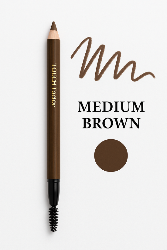 Touch Factor Eyebrow Wooden Pencil - 4 Shades Available