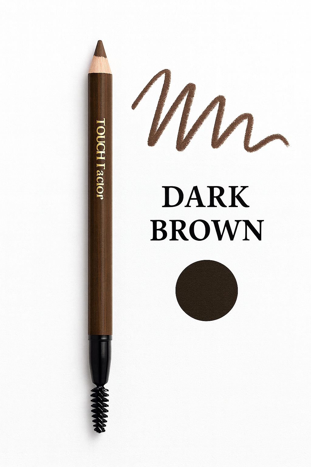 Touch Factor Eyebrow Wooden Pencil - 4 Shades Available