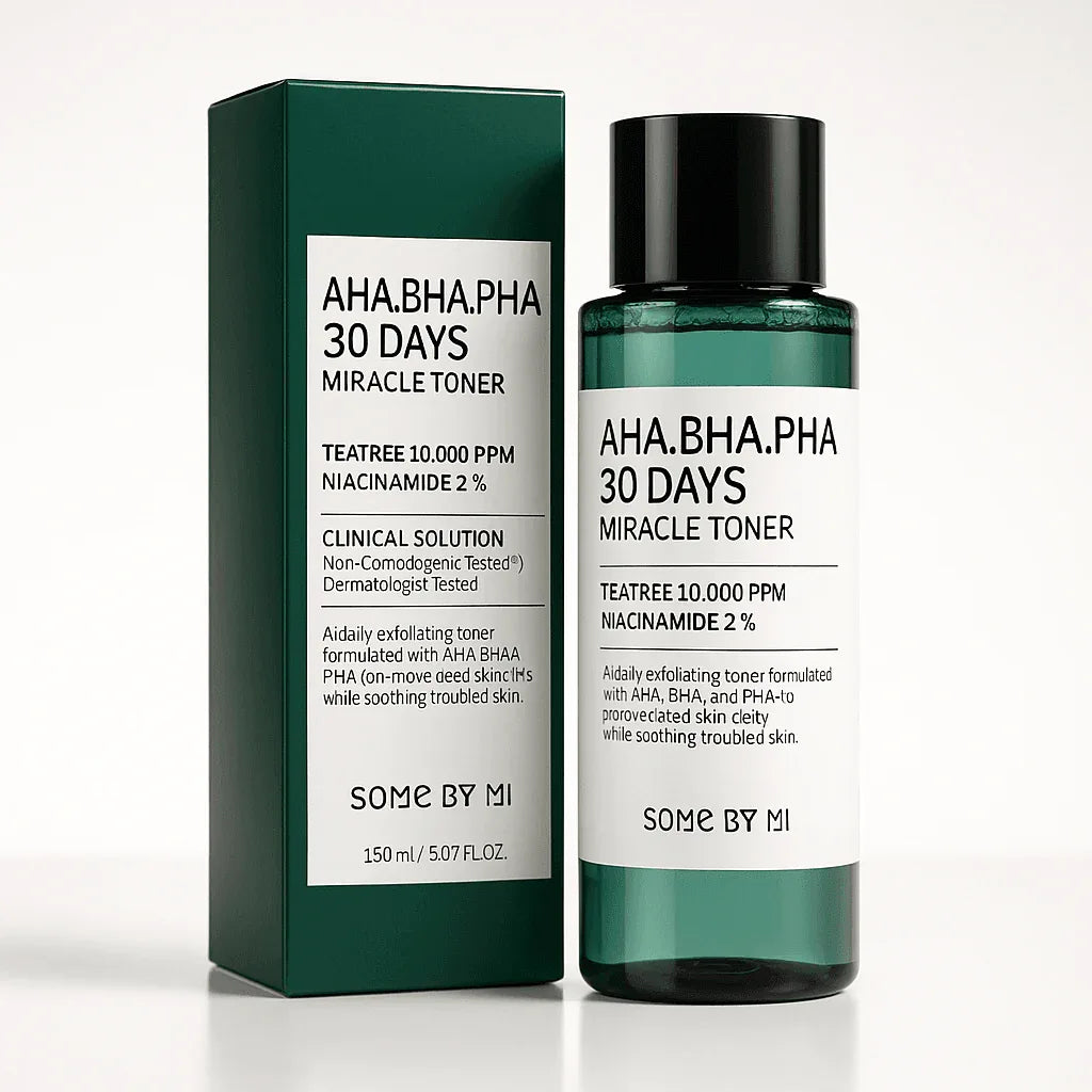 Some By Mi AHA BHA PHA 30 Days Miracle Toner 150ml - Face Toners - Some By Mi -- United Arab Emirates -- Pinky Cosmetics