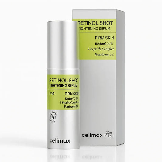 Celimax Retinol Shot Tightening Serum - Firm Skin 30ml - Face Serums - Celimax -- United Arab Emirates -- Pinky Cosmetics