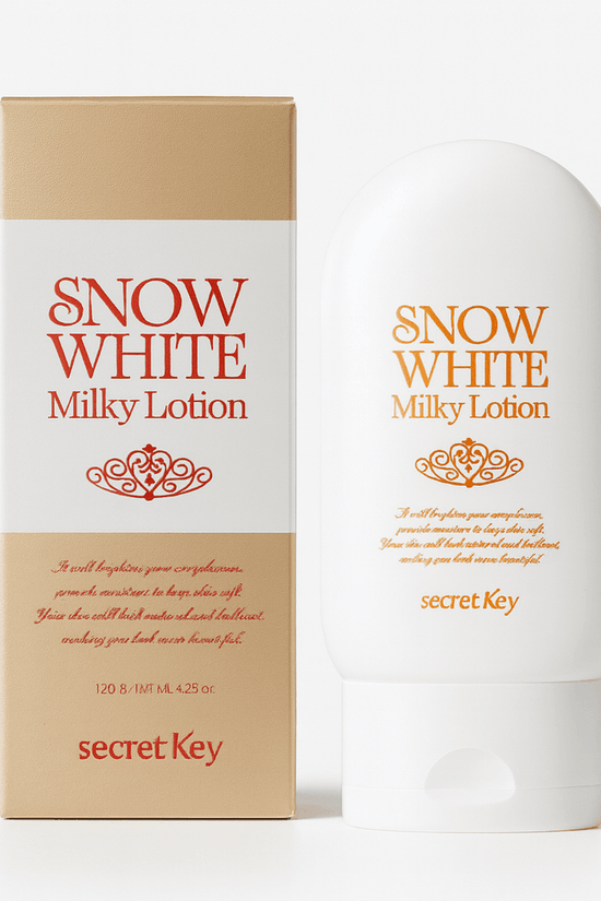 Secret Key Snow White Milky Lotion - Instant Brightening - Body Lotions - Secret Key -- United Arab Emirates -- Pinky Cosmetics