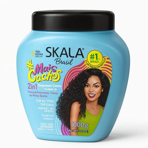 Skala 2-in-1 Hair Cream for Curly Hair – 1000g - Hair Treatment Cream - Skala -- United Arab Emirates -- Pinky Cosmetics