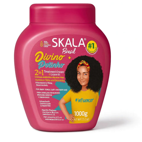 Skala 2-in-1 Hair Cream for Curly Hair – 1000g - Hair Treatment Cream - Skala -- United Arab Emirates -- Pinky Cosmetics