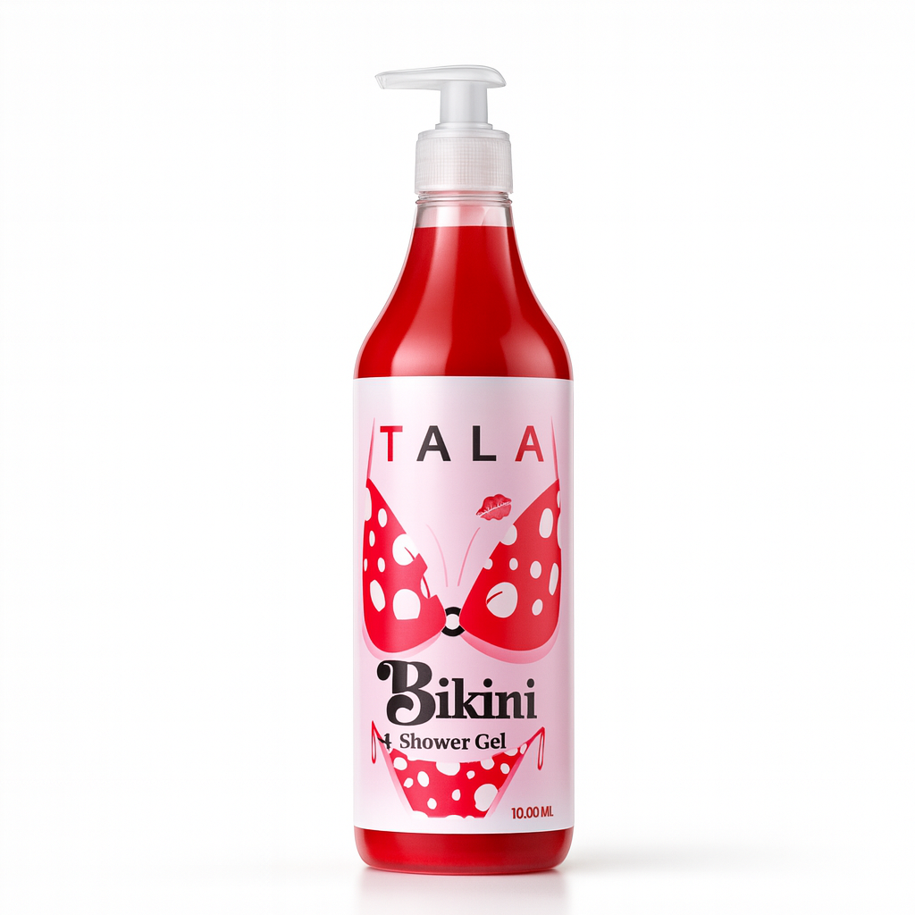 TALA Shower Gel 5-Scent Collection (1000ml)