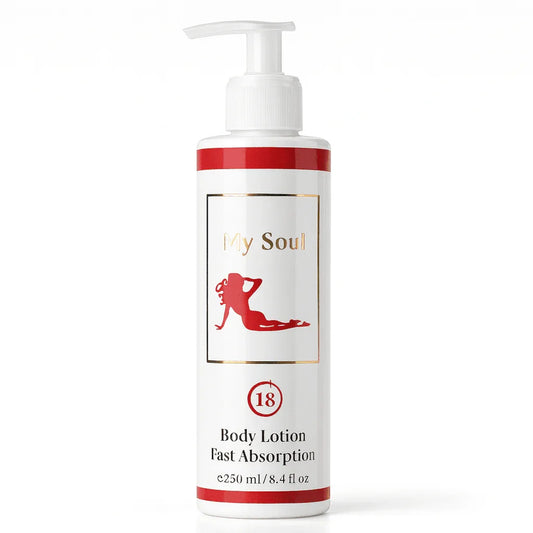 My Soul 18 Fast-Absorbing Body Lotion (250ml) - Body Lotion - My Soul -- United Arab Emirates -- Pinky Cosmetics