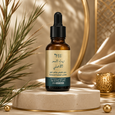 DDS Original Saad Oil 30ml – golden oil splash with grass botanicals