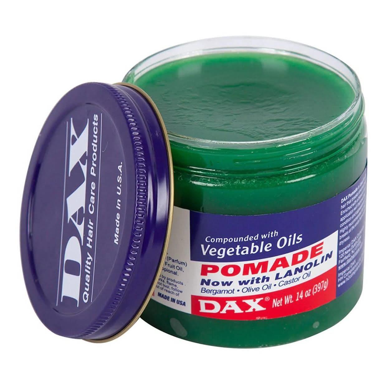 DAX Pomade with Lanolin - Vegetable Oils Hair Styling Pomade 14oz - - Pinky Cosmetics -- United Arab Emirates -- Pinky Cosmetics