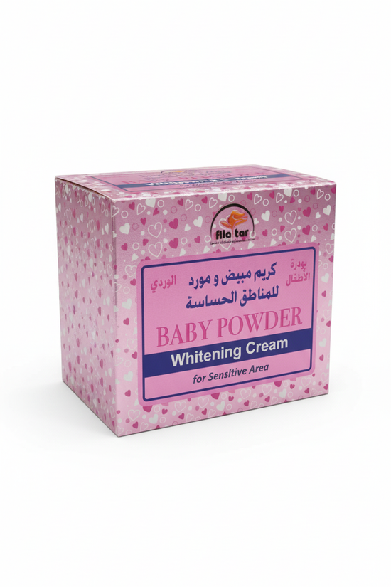 Baby Powder Whitening Cream - Gentle Sensitive Area Care Ala Tar Whitening Cream  Pinky Cosmetics