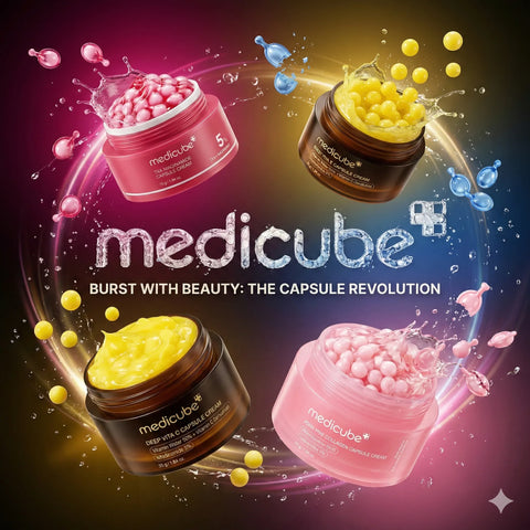 Medicube Capsule Set - 4 Creams Bundle - offer set - medicube -- United Arab Emirates -- Pinky Cosmetics