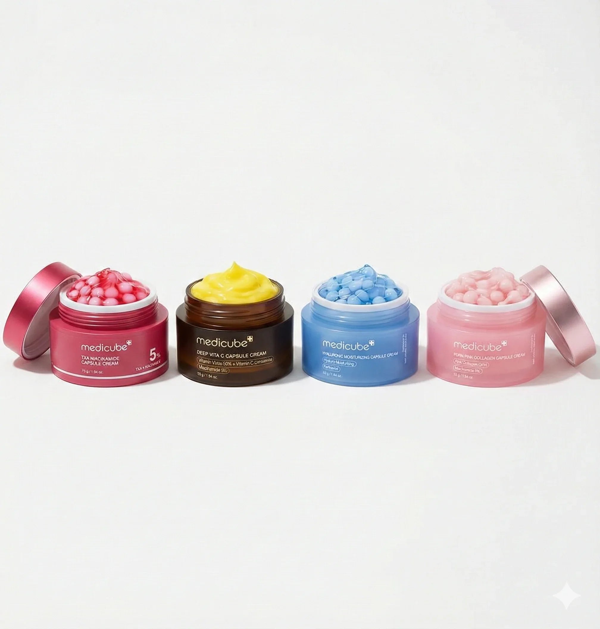 Medicube Capsule Set - 4 Creams Bundle - offer set - medicube -- United Arab Emirates -- Pinky Cosmetics