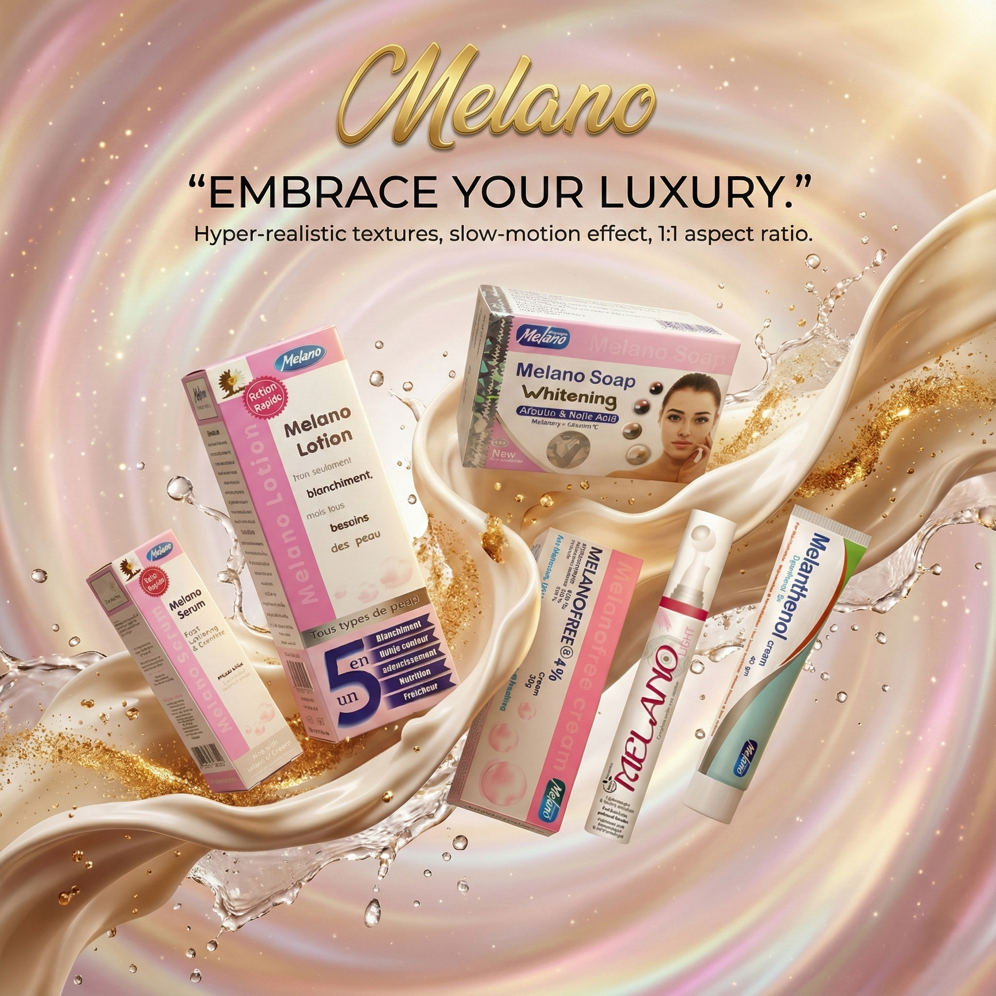 Melano Whitening Skincare Set – Brighten & Even Tone