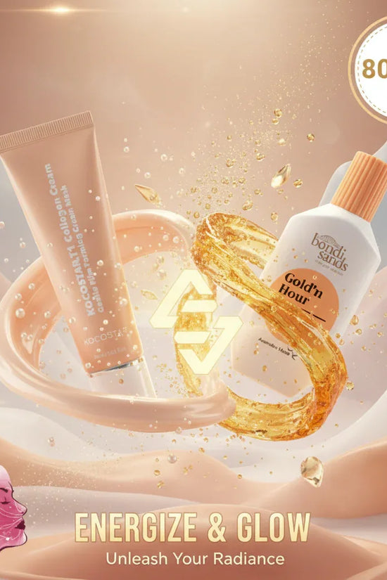 BS Vitamin C Serum & Kocostar Collagen Mask Bundle - offer set - Pinky Cosmetics -- United Arab Emirates -- Pinky Cosmetics