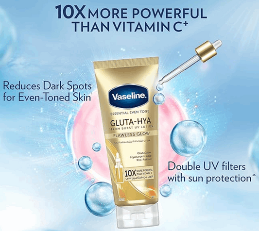 Gluta Hya serum burst Flawless glow gold - Pinky Cosmetics