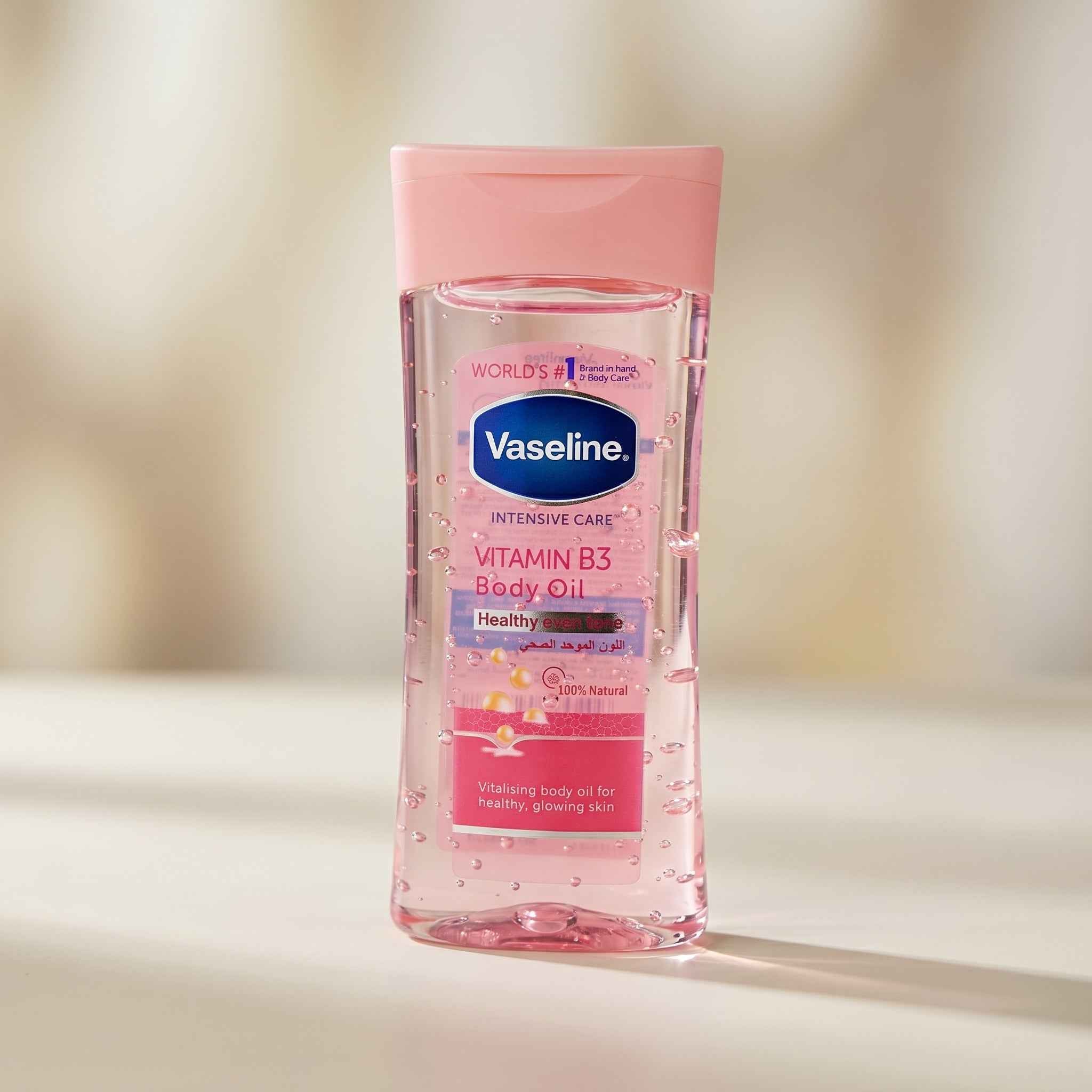 Vaseline Vitamin B3 Body Oil 200ml - Healthy Even Tone & Glow