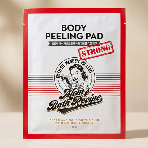 Strong Body Peeling Pad - Mom's Bath Recipe Intensive Exfoliation Mom's Bath Recipe Body Scrub  Pinky Cosmetics