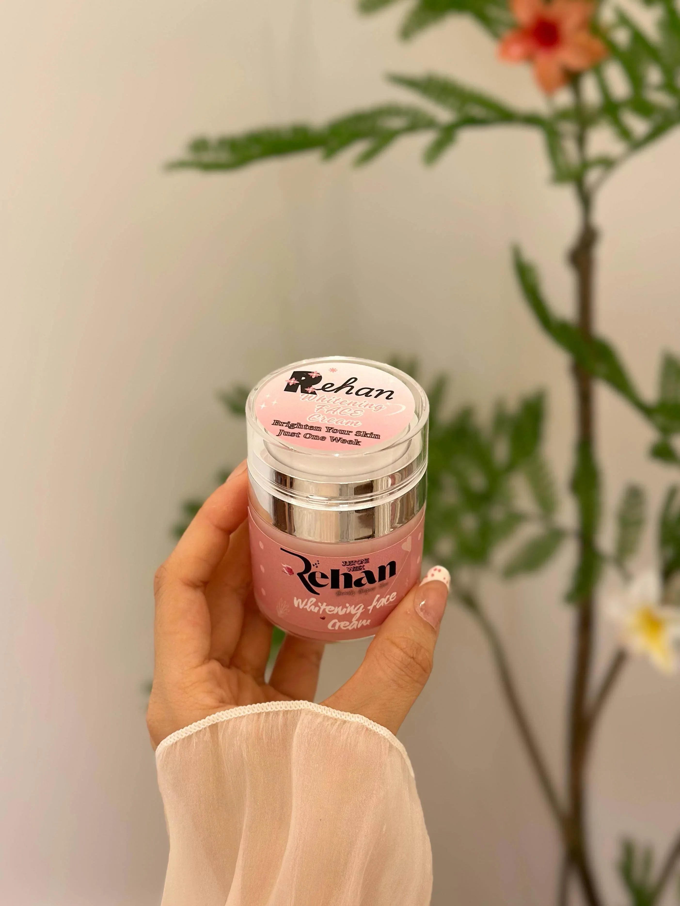 Rehan Whitening Set – Face Cream + Body Lotion - Skin Care Set - Pinky Cosmetics -- United Arab Emirates -- Pinky Cosmetics