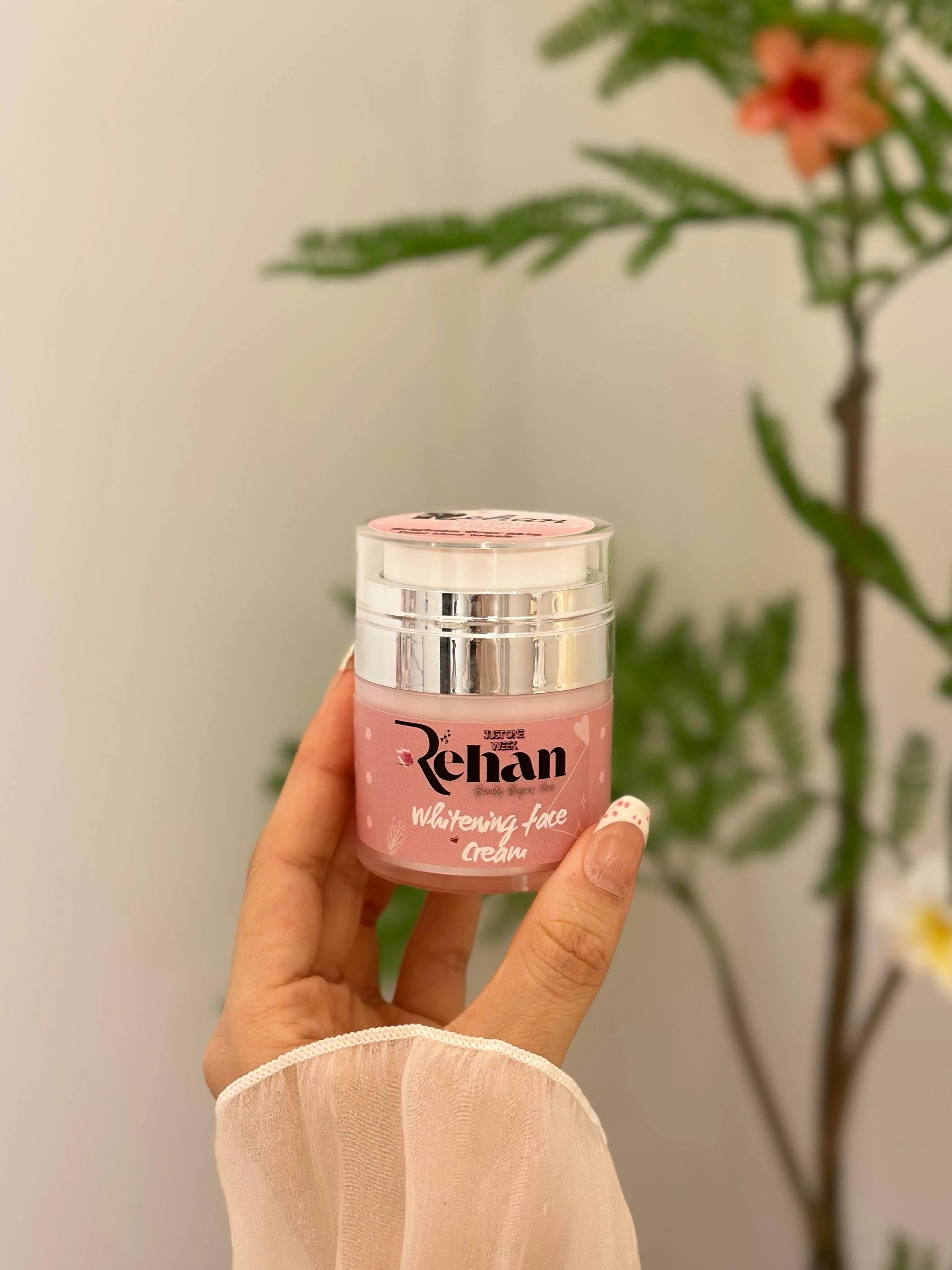 Rehan Whitening Set – Face Cream + Body Lotion - Skin Care Set - Pinky Cosmetics -- United Arab Emirates -- Pinky Cosmetics