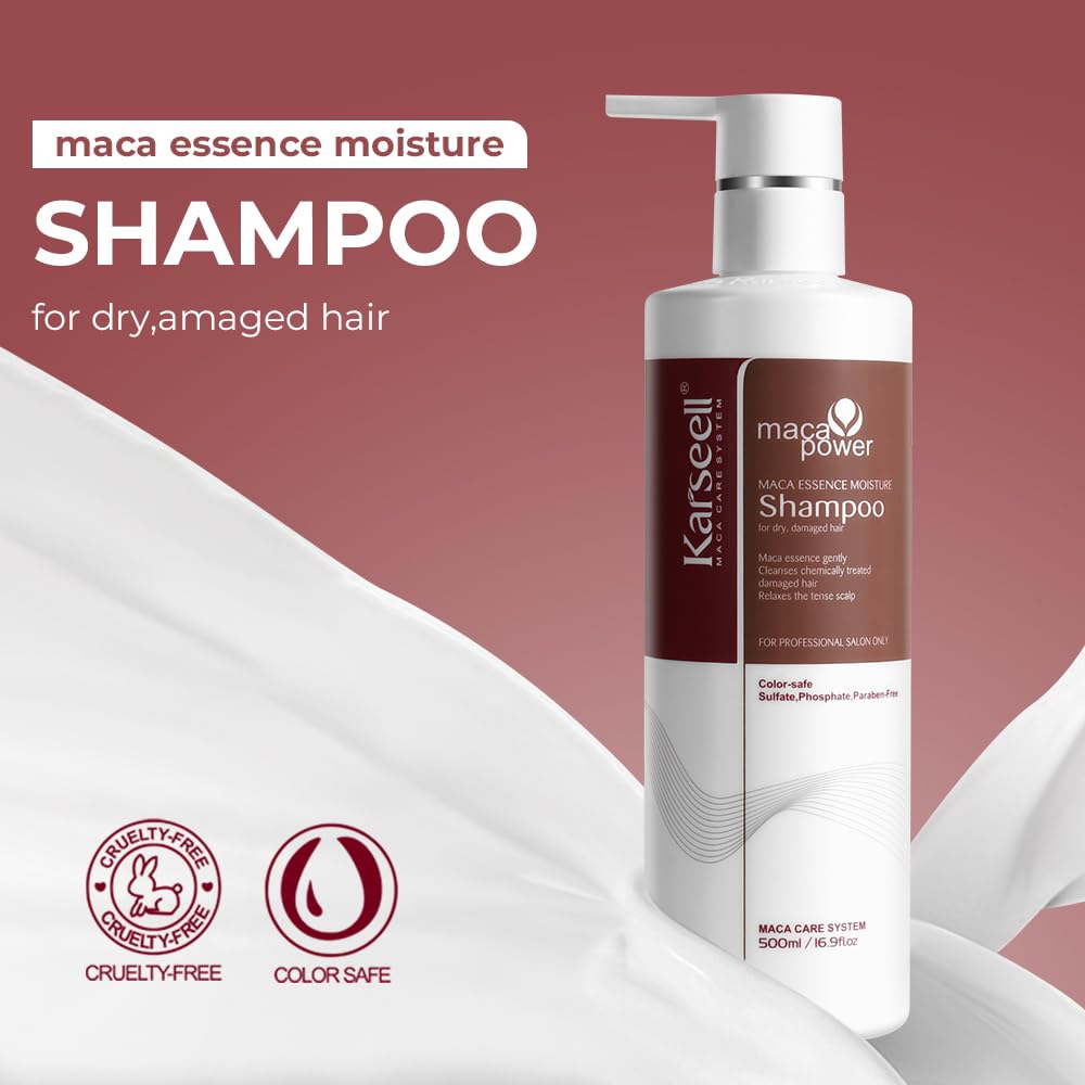 Karseell Magic Power Collagen Set - Ultimate Hair Repair - Hair set (shampoo, mask, oil) - Karseell -- United Arab Emirates -- Pinky Cosmetics