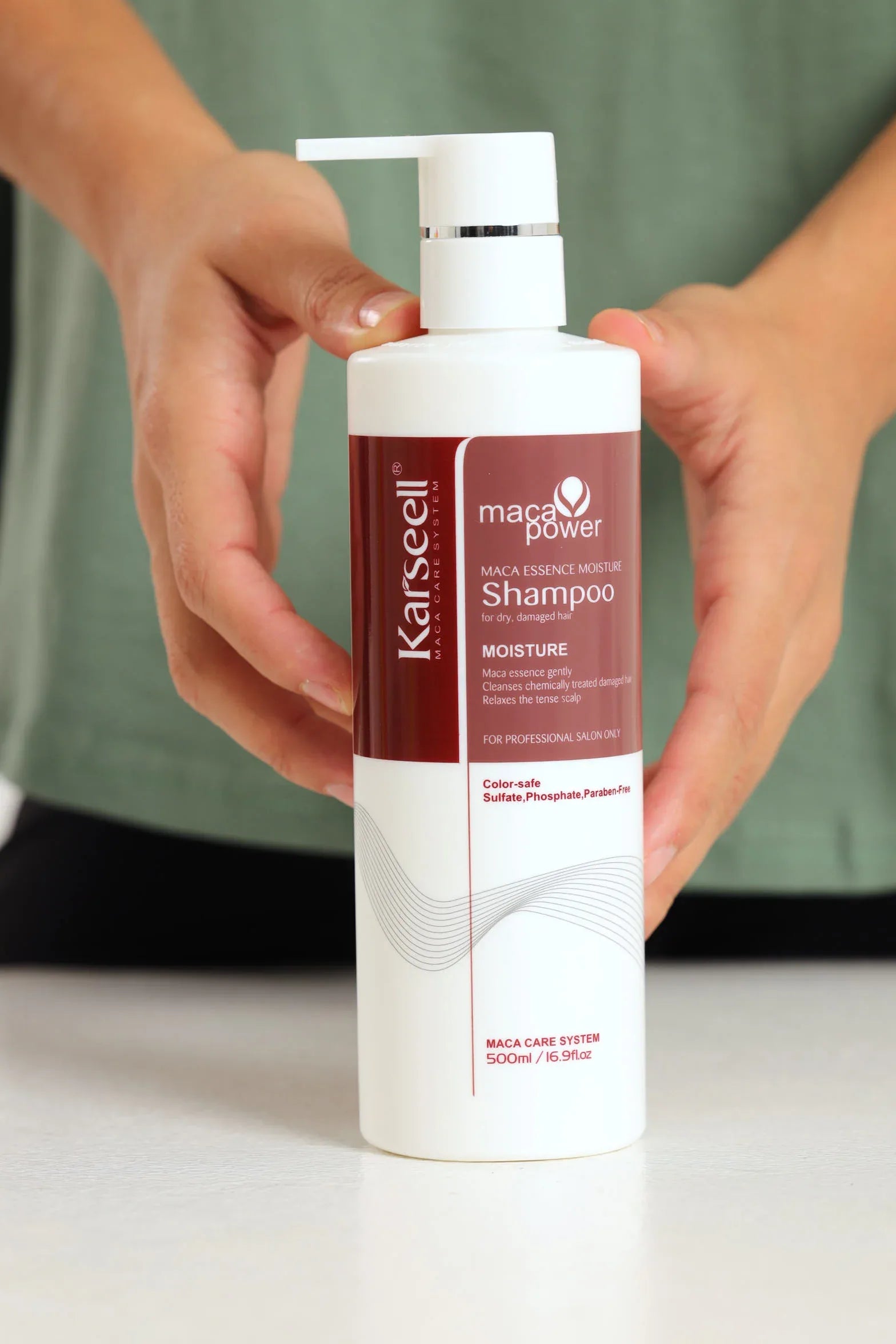 Buy Karseell Maca Shampoo - Moisture Repair - Shampoo - Karseell -- United Arab Emirates -- Pinky Cosmetics