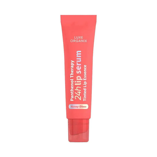 Luxe Organix Lip Serum: 24H Tinted Lip Essence - Honey Glaze - - Pinky Cosmetics -- United Arab Emirates -- Pinky Cosmetics
