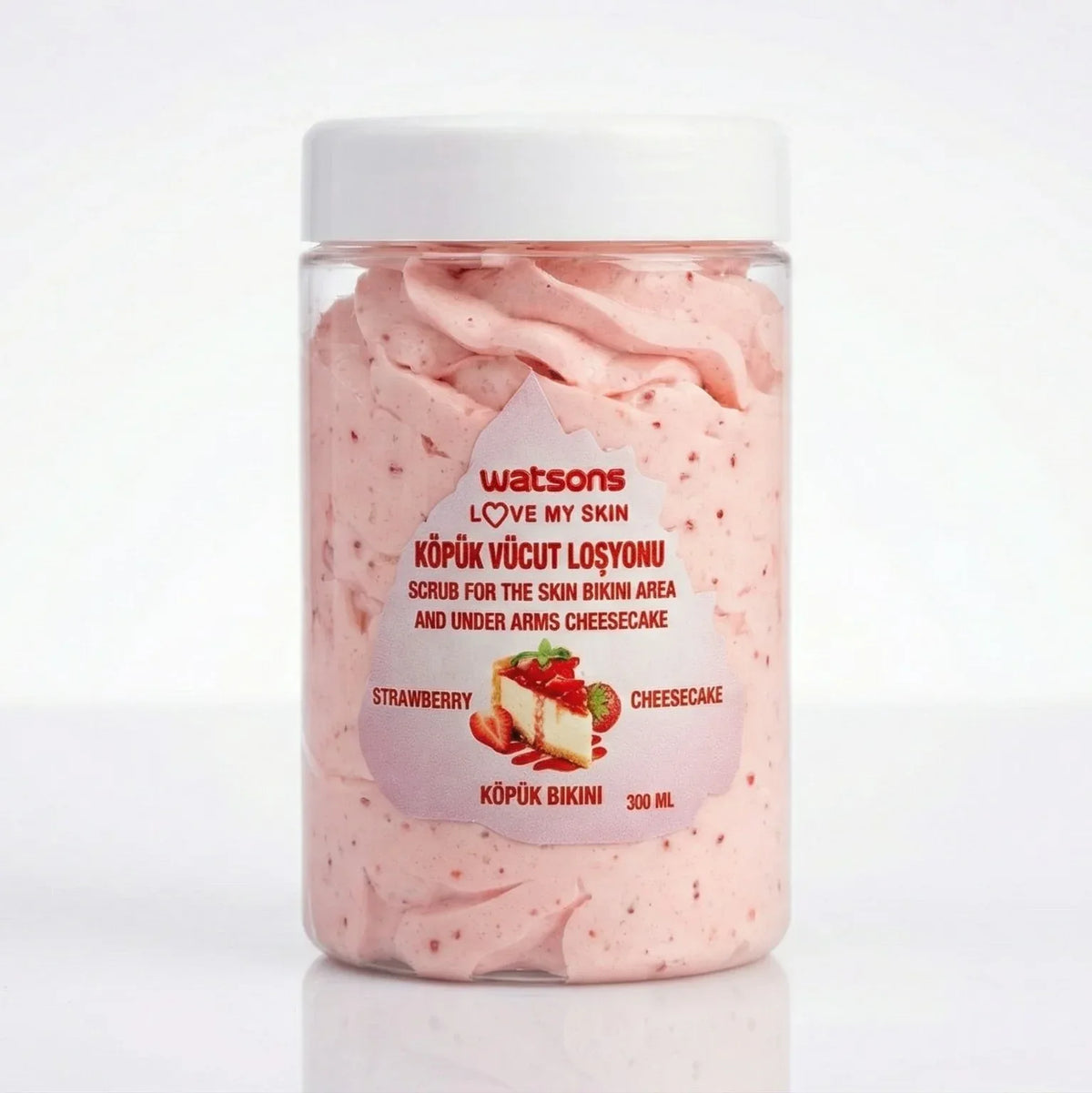 Strawberry Cheesecake Foam Lotion - Watsons Soft Skin - Body Lotion - Watsons -- United Arab Emirates -- Pinky Cosmetics