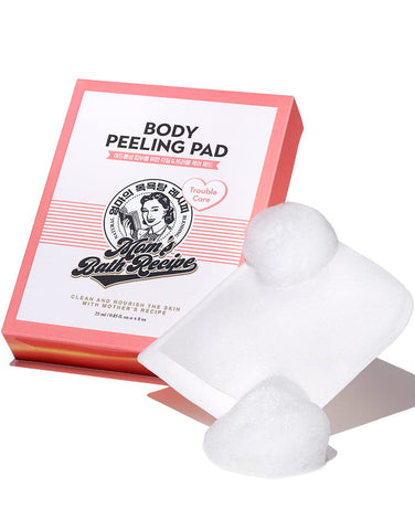 Body Peeling Pad - Mom's Bath Recipe Trouble Care Mom's Bath Recipe Body Scrub  Pinky Cosmetics